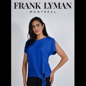 BNWT Frank Lyman blouse Royal size 10 $175